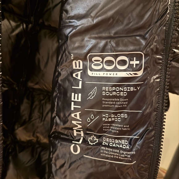 Aritzia The Super Puff™ The SuperSnug Puff™ Long - Hi-Gloss BLACK Small NWT - Picture 14 of 15